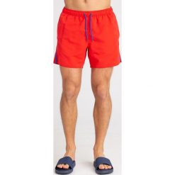 KĄPIELÓWKI Emporio Armani. Czerwone kąpielówki męskie Emporio Armani, m, z nadrukiem, z materiału. Za 339,00 zł.