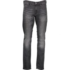 Dżinsy "Oregon" - Slim fit - w kolorze czarnym. Czarne jeansy męskie Mustang Men, m, w paski, klasyczne. W wyprzedaży za 197,95 zł.