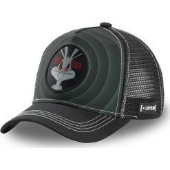 Capslab - Czapka. Czarne czapki damskie CapsLab, z aplikacjami, z bawełny. Za 129,90 zł.