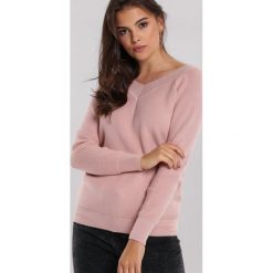 Różowy Sweter Bentleigh. Różowe swetry damskie other, s, bez wzorów, casualowe, bez rękawów, bez kaptura. Za 79,99 zł.