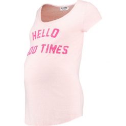 T-shirty damskie: Queen Mum Tshirt z nadrukiem pastel rose