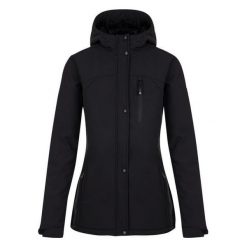 Loap Kurtka Damska Lusidas Black M. Czarne kurtki damskie marki Loap, m, z softshellu. W wyprzedaży za 195,00 zł.