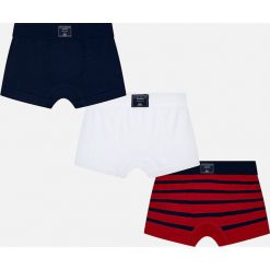 Mayoral - Bokserki dziecięce (3-pack). Czerwone majtki chłopięce Mayoral, bez wzorów, z elastanu. W wyprzedaży za 59,90 zł.
