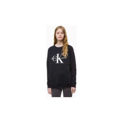Bluzy Calvin Klein Jeans J20J207877 CORE LOGO. Czarne bluzy damskie Calvin Klein Jeans, s, bez wzorów, z jeansu, bez rękawów, bez kaptura. Za 306,96 zł.
