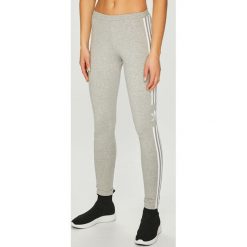 Adidas Originals - Legginsy. Szare legginsy damskie marki adidas Originals, z elastanu. Za 129,90 zł.