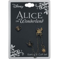 Alicja w Krainie Czarów Tea Time Kolczyk - Earpin złoty. Żółte kolczyki damskie marki Alicja w Krainie Czarów, złote. Za 62,90 zł.