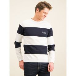 Sweter TOMMY HILFIGER Block Stripe MW0MW12312. Swetry męskie TOMMY HILFIGER, m, bez wzorów, klasyczne, z klasycznym kołnierzykiem, bez kaptura. W wyprzedaży za 279,00 zł.