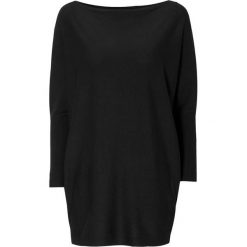 Freequent Długi sweter Sally czarny female czarny S/M (38/40). Czarne swetry damskie Freequent, s, bez wzorów, z dzianiny, z długim rękawem, długie, bez kaptura. Za 229,00 zł.