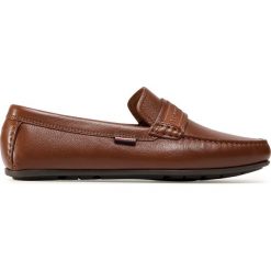 Mokasyny TOMMY HILFIGER - FM0FM02866 Natural Cognac GTU. Pomarańczowe mokasyny męskie TOMMY HILFIGER, na co dzień, bez wzorów, ze skóry, bez zapięcia. Za 649,00 zł.