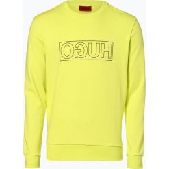 HUGO - Męska bluza nierozpinana – Dicago-U6, żółty. Żółte bluzy męskie marki HUGO, s, z nadrukiem. Za 429,95 zł.