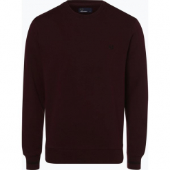 Fred Perry - Męska bluza nierozpinana, czerwony. Czerwone bluzy męskie rozpinane Fred Perry, m, z haftami. Za 469,95 zł.