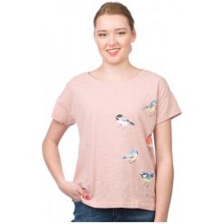 Odzież damska: Mustang T-Shirt Damski M Różowy