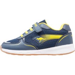 KangaROOS ROJI Tenisówki i Trampki dark navy/sun yellow. Niebieskie trampki męskie marki KangaROOS, z gumy. Za 149,00 zł.