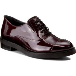 Oxfordy BALDOWSKI - W00157-DIAN-004 Lakier Chianti. Czerwone jazzówki damskie Baldowski, ze skóry, na obcasie. W wyprzedaży za 299,00 zł.