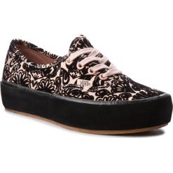 Tenisówki VANS - Authentic Platfor VN0A3AV8U6O1 (Sidewall Wrap) Suede/Ros. Różowe trampki i tenisówki damskie Vans, bez wzorów, z gumy, bez zapięcia. W wyprzedaży za 249,00 zł.