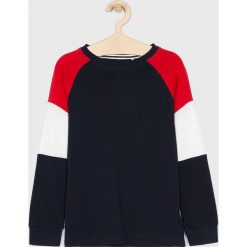 Lmtd - Longsleeve dziecięcy 146-164 cm. Niebieskie t-shirty chłopięce LMTD, bez wzorów, z bawełny, z długim rękawem. Za 69,90 zł.
