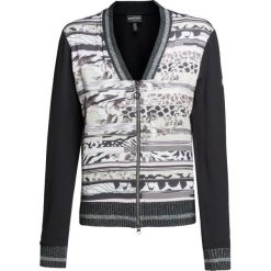 Bluza SPORTALM INKA Print|Czarny. Czarne bluzy damskie marki Sportalm, z aplikacjami, z satyny, bez rękawów, bez kaptura. W wyprzedaży za 430,00 zł.