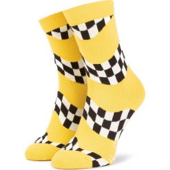 Skarpety Wysokie Unisex HAPPY SOCKS - RAC01-2200 Kolorowy Żółty. Skarpetki damskie Happy Socks. Za 39,90 zł.