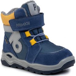 Śniegowce PRIMIGI - GORE-TEX 4369800 S Roya. Niebieskie śniegowce chłopięce Primigi, bez zapięcia, gore-tex. W wyprzedaży za 209,00 zł.