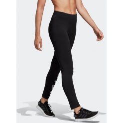 Legginsy slim Gym & Pilates damskie. Czarne legginsy damskie Adidas, xs, bez wzorów, z elastanu. Za 119,99 zł.