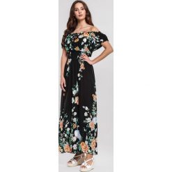 Czarna Sukienka Nectarine. Czarne sukienki damskie other, na co dzień, na lato, xl, bez wzorów, z materiału, bez kołnierzyka, bez rękawów, maxi. Za 59,99 zł.