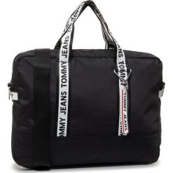 Torba na laptopa TOMMY JEANS - Tjm Logo Tape Computer Bag Nylon AM0AM05535 BDS. Czarne torby męskie skórzane Tommy Jeans, bez wzorów, z jeansu. W wyprzedaży za 269,00 zł.