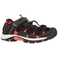 Kamik Sandały Islander Black/Noir 39. Czarne sandały damskie Kamik, bez wzorów, sportowe, bez obcasa, bez zapięcia. W wyprzedaży za 151,00 zł.