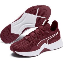 Buty "Incite FS" w kolorze czerwonym do biegania. Czerwone buty sportowe damskie Puma, z materiału, do biegania. W wyprzedaży za 149,95 zł.