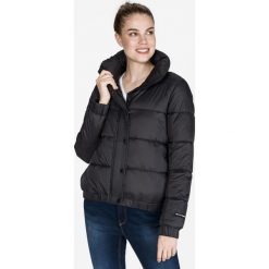 DKNY Kurtka Czarny. Czarne płaszcze damskie DKNY, m, z nadrukiem, z poliesteru, bez kaptura. Za 729,95 zł.