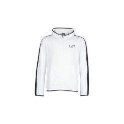 Bluzy Emporio Armani EA7 TRAIN LOGO SERIES. Białe bluzy męskie marki Emporio Armani EA7, s, bez wzorów, bez kołnierzyka, bez rękawów, bez kaptura. Za 509,00 zł.