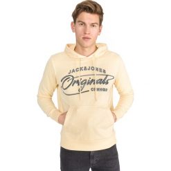 Jack & Jones Pex Bluza Żółty. Żółte bluzy męskie Jack & Jones, m, z haftami, z bawełny, bez kołnierzyka, bez rękawów, bez kaptura. Za 152,95 zł.