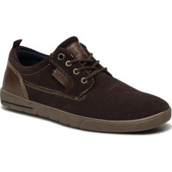 Półbuty S.OLIVER - 5-13605-23 Dark Brown 302. Pomarańczowe półbuty męskie S.Oliver, na co dzień, bez wzorów, z zamszu, bez zapięcia. Za 229,00 zł.