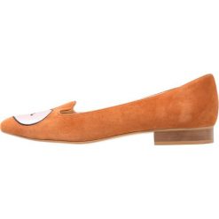 Baleriny damskie lakierowane: Mellow Yellow DRECCO Baleriny camel