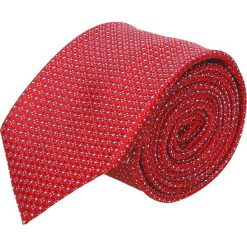 Krawat platinum czerwony classic 219. Czerwone krawaty męskie marki Recman. Za 69,00 zł.