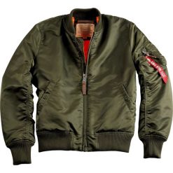 Kurtka bomberka Alpha Industries MA-1 VF 59 191118-257 - zielony. Zielone kurtki męskie Alpha Industries, m, bez wzorów, bez kaptura. Za 509,99 zł.