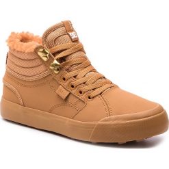 Sneakersy DC - Evan Hi Wnt ADJS300188 Wheat (We9). Pomarańczowe botki damskie DC, ze skóry. W wyprzedaży za 269,00 zł.