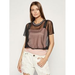 Bluzka Liu Jo Sport TA0126 MA92G. Koszule damskie Liu Jo Sport, m, bez wzorów, z wiskozy, bez kołnierzyka, bez rękawów, bez kaptura. W wyprzedaży za 349,00 zł.