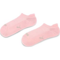 Zestaw 2 par niskich skarpet damskich PUMA - 907093 Pink 03. Różowe skarpetki damskie Puma, bez wzorów, z elastanu. Za 39,00 zł.