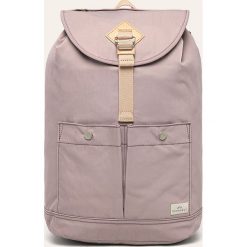 Doughnut - Plecak Montana Lilac. Różowe plecaki damskie Doughnut, w paski, z nylonu. Za 299,90 zł.