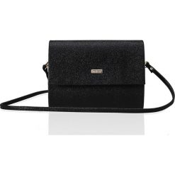 Kopertówka damska Felice F14 bling black - Czarny. Czarne kopertówki damskie Felice, w paski, małe. Za 49,99 zł.
