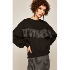 Medicine - Bluza Ready to Party. Czarne bluzy damskie MEDICINE, s, z aplikacjami, z bawełny, bez rękawów, bez kaptura. W wyprzedaży za 89,90 zł.