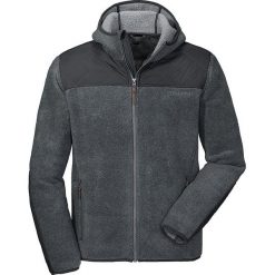 Kurtka polarowa "Cardiff Plus" w kolorze szarym. Szare bluzy męskie Schöffel, m, bez wzorów, z materiału, bez kaptura. W wyprzedaży za 214,95 zł.