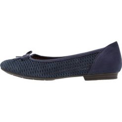 Baleriny damskie lakierowane: Jana Baleriny navy