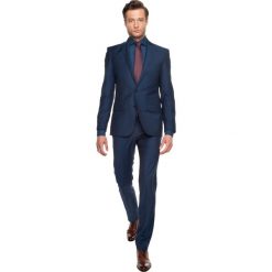 Garnitury: garnitur tarent 309 granatowy slim fit