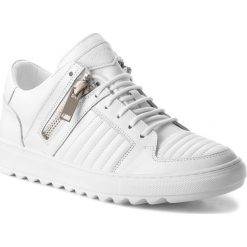 Sneakersy ANTONY MORATO - MMFW01041/LE300001 White 1000. Białe sneakersy męskie Antony Morato, na co dzień, bez wzorów, ze skóry ekologicznej, bez zapięcia. W wyprzedaży za 489,00 zł.