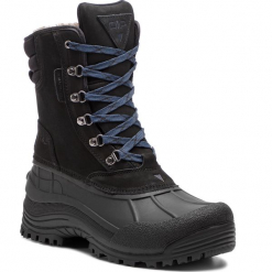 Śniegowce CMP - Kinos Snow Boots Wp 3Q48867 U901. Czarne śniegowce męskie CMP, bez zapięcia. W wyprzedaży za 299,00 zł.