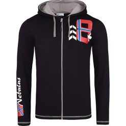Bejsbolówki męskie: Bluza "Nelo" w kolorze czarnym