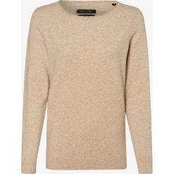 Marc O'Polo - Sweter damski z dodatkiem alpaki, beżowy. Brązowe swetry damskie Marc O'Polo, xs, bez wzorów, z dzianiny, bez rękawów, bez kaptura. Za 429,95 zł.