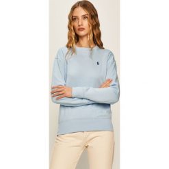 Polo Ralph Lauren - Bluza. Niebieskie bluzy damskie Polo Ralph Lauren, s, bez wzorów, z bawełny, bez rękawów, bez kaptura. W wyprzedaży za 459,90 zł.