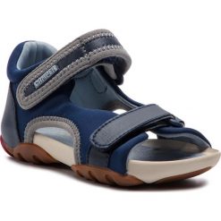 Sandały CAMPER - Ous Fw K800275-001 Blue. Niebieskie sandały chłopięce Camper, ze skóry ekologicznej, bez zapięcia. W wyprzedaży za 179,00 zł.